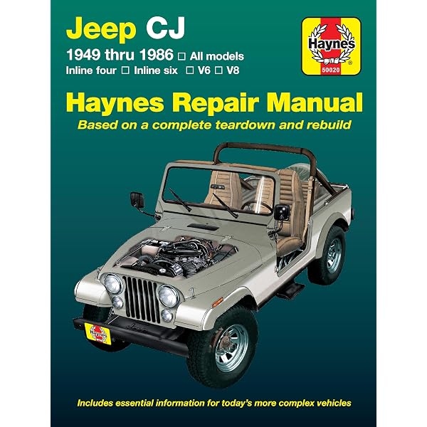 1984-1986 Jeep CJ-7 & Scrambler Repair Shop Manual Reprint 2 Vol